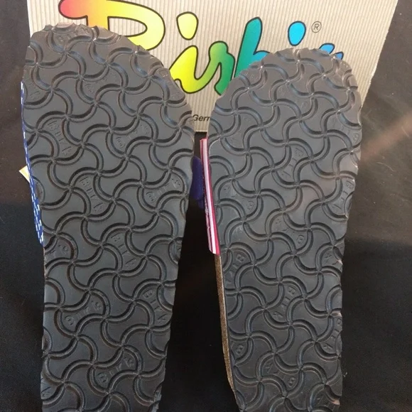 Birkenstock Blue and Red Star Sandals - Picture 2 of 3